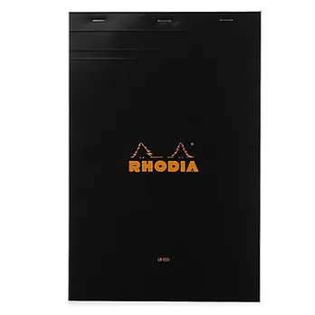 Rhodia 經典黑筆記本 No.14(11x17cm)(橫間)