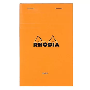 Rhodia 經典橘筆記本 No.12(8.5x12cm)(橫間)