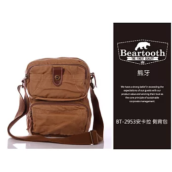 Beartooth熊牙 BT-2953安卡拉 側背包-卡其色