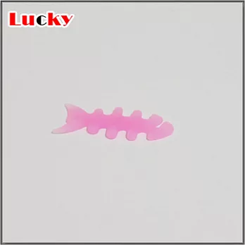 超實用魚骨型線材繞線器（淺粉紅色）