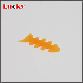 超實用魚骨型線材繞線器（橘色）