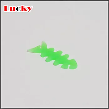 超實用魚骨型線材繞線器（綠色）