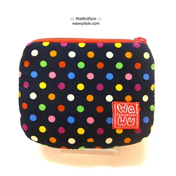 WaWu小零錢包大點藍