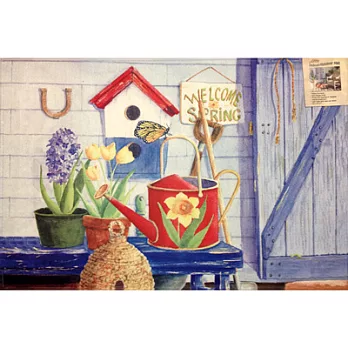 美國CYPRESS-不織布吸水止滑腳踏墊【園藝生活】