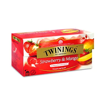 《TWININGS》唐寧茶 草莓芒果茶(2g*25)