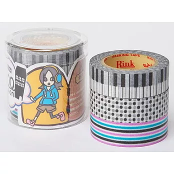 Rink 紙膠帶「Roll Mansion」 小音