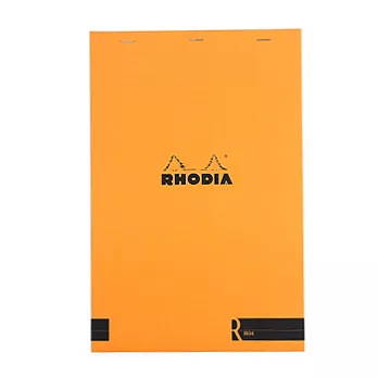 Rhodia 經典橘筆記本 Le R(A5)(14.8x21cm)(橫間/象牙色)