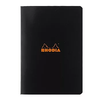 Rhodia 經典黑筆記本(7.5x12cm)(方眼)
