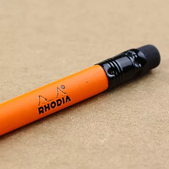 Rhodia 經典橘黑椴木三角HB鉛筆