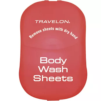 《TRAVELON》沐浴旅用皂紙(紅)