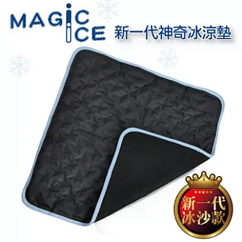 【Magic Ice】第三代。立體透氣網神奇冰涼墊FREE黑色