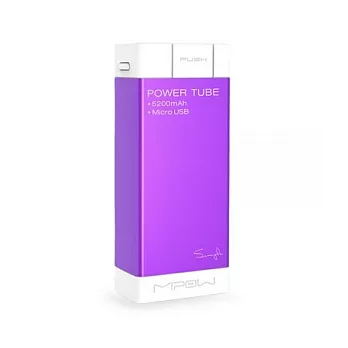 Mipow Power Tube Simple 5200(5200mAh)行動電源金屬紫