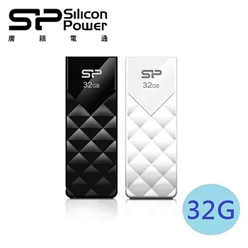 廣穎 Silicon Power Ultima U03 32G 隨身碟菱格黑