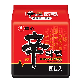 農心 辛拉麵 (120g*4入)