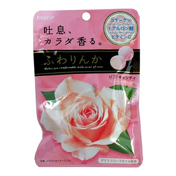 日本《kracie》玫瑰花香軟糖