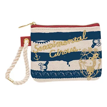 San-X 魔幻馬戲團夢幻奇航系列帆布零錢包