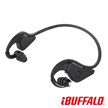 Buffalo 運動型防水藍牙耳麥(BT3.0)黑