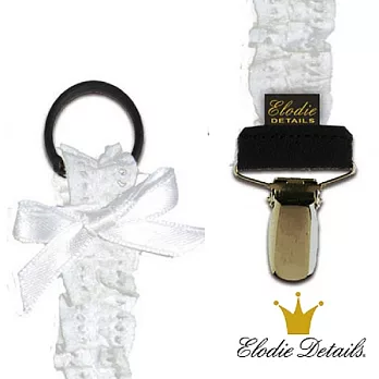 【瑞典ELODIE DETAILS】時尚安撫奶嘴鍊夾蕾絲天使