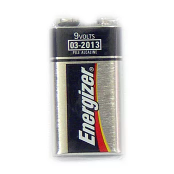 Energizer勁量鹼性電池9V電池(收縮1入)