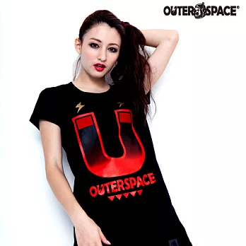 OUTERSPACE U型磁鐵TFREE黑色女款