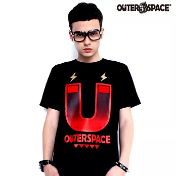 OUTERSPACE U型磁鐵TM黑
