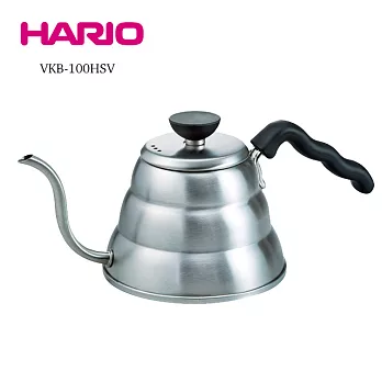 HARIO 迷你不鏽鋼細口壺-1.0LVKB-100HSV