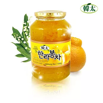 【韓太】韓國黃金-蜂蜜濟州橘茶(1KG)蜂蜜濟州橘