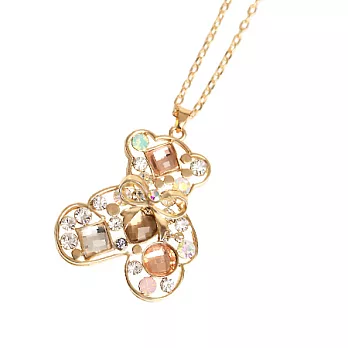 A+ accessories 只有維尼-極度奢華澄澈淨透長版鍊