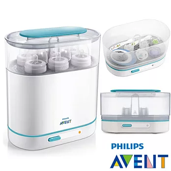 PHILIPS【AVENT新安怡】三合一蒸氣消毒鍋