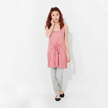 ＊so that’s me＊Rachel 無袖前綁帶上衣FREE玫粉