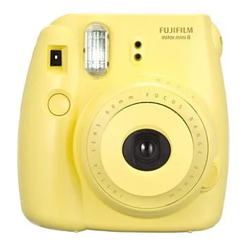 FUJIFILM instax mini 8 拍立得相機(公司貨)-黃色