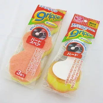 Gripperg手柄海绵刷-含補充頭(不銹鋼鍋具專用)