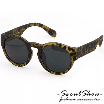 【Seoul Show】琥珀色的夢境　單色調太陽眼鏡(2030 蜂紋素面黑)