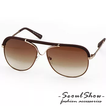 【Seoul Show】土耳其之城　漸層色調太陽眼鏡(3547 霧面咖啡)