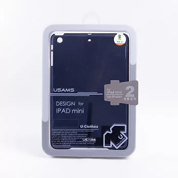 USAMS iPad mini 薄透保護殼-光影系列透黑