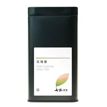 【七三茶堂】玫瑰窨/茶葉/大鐵罐-50g