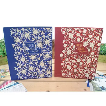 日本TOKOMI相本-百花巴洛克小本款/套入式190入/紅色