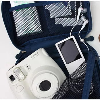 多功能旅行收納手提包-深藍