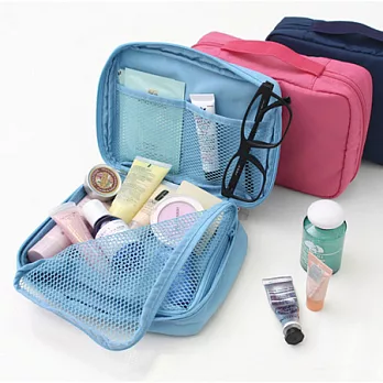 多功能旅行收納手提包-海洋藍