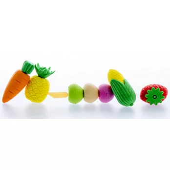 水果造型可拆解組合環保橡皮擦(鳳梨)