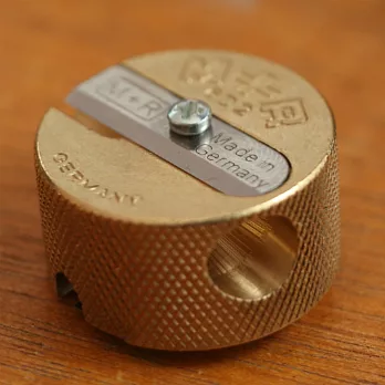 M+R德國黃銅削筆器(雙孔)
