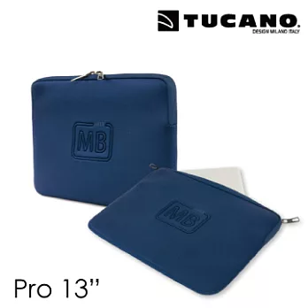 TUCANO ELEMENTS 防震內袋 MB Pro 13" 專用海軍藍
