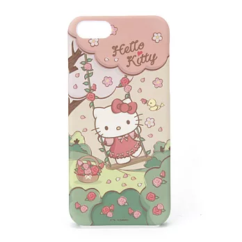 SANRIO HELLO KITTY 春日鞦韆 iPhone5保護殼