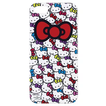 SANRIO HelloKitty×AMONNLISA 滿版彩色蝴蝶結 iPhone5保護殼