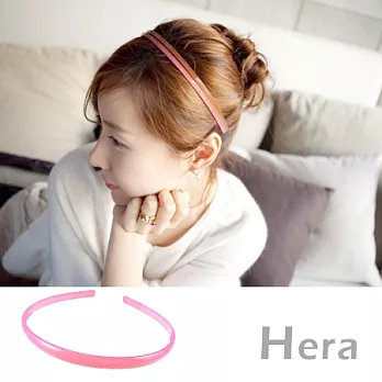 韓國【Hera】飾品 花漾糖果色造型髮箍(六色-玫瑰紅)