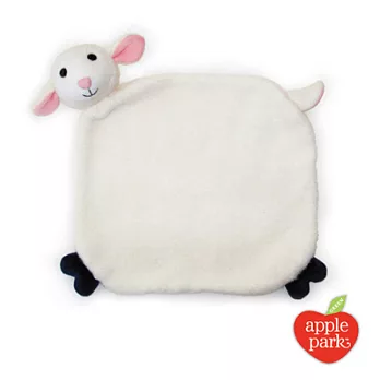 【 美國 Apple Park 】有機棉安撫巾彌月禮盒 - 小羊