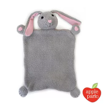 【 美國 Apple Park 】有機棉安撫巾彌月禮盒 - 長耳兔