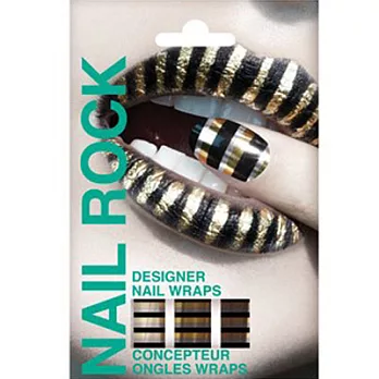 Nail Rock 魔幻美甲貼- 金屬條紋