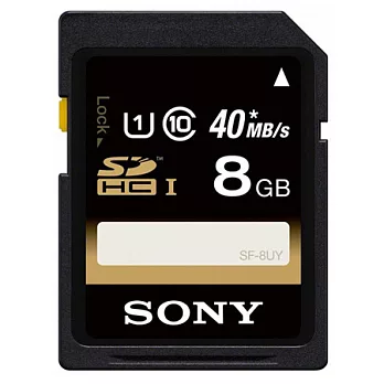 SONY 8G SDHC UHS-I 40MB/s高速記憶卡(公司貨)