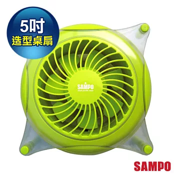 【SAMPO聲寶】5吋個人專屬造型桌扇 SKS-D1005L